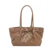 Bolsa de Mão Nicho Estilo Coreano Feminina 2026 Nova Tendência Versátil Bolsa de Ombro Único para o Trabalho Bolsa Tote de Grande Capacidade