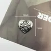 Nuevos Accesorios de Corazón Cruzado Joyería Personalizada Estilo Oscuro Parche de Aleación Hecho a Mano Accesorios para el Cabello Flores para Zapatos Materiales DIY