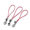 Acessórios Novo Estilo Fecho Lagosta Alça de Celular Cordão para Boneca Corda com Pingente de Nylon Acessórios para Artesanato Corda com Pingente Cordão
