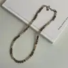 Colar Cruz de Cristais Coloridos de Alta Qualidade, Fashion, Simples, Versátil, Leve e Luxuoso, Novo Estilo Corrente para Clavícula