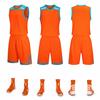 2025 Venda por Atacado Roupa de Basquete Infantil Roupa de Treino Masculina Roupa de Basquete Adulto conjunto Bolso Bilateral Estampado