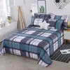 Sábana de cama amigable con la piel cepillada gruesa sábana de cama pieza única doble sábana de cama individual sábana kang dormitorio estudiantil uso en las cuatro estaciones múltiples especificaciones