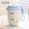 Caneca de café Miffy estilosa em aço inoxidável 304, uma garrafa de água fofa e portátil para estudantes, trabalhadores de escritório e uso ao ar livre