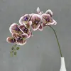 Nueva decoración del hogar de orquídea mariposa 3D9, adornos para sala de estar, decoraciones de flores artificiales, adecuado para bodas, hoteles y escenarios