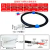 Sensor de Temperatura Ptfe Pt100 Resistencia Térmica Teflon con Sonda de Rosca de Cuatro Puntos, Detección de Temperatura, Resistente a la Corrosión, Resistente a Ácidos y Álcalis