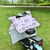 Cubierta de Parabrisas para Vehículo Eléctrico Verano Delgada Protector Solar Impermeable Batería Tranvía a Prueba de Viento Primavera y Otoño Parasol Universal para Cuatro Estaciones