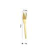 Cuchara Tenedor de Postre Martillo Acero Inoxidable 304 ins Tenedor para Pastel de Luna Cuchara para Helado Tenedor para Pastel Tenedor para Fruta Tenedor Pequeño para Bocadillos
