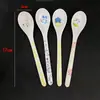 Colheres Estampadas Infantis 7017 Colheres Estampadas de Desenho Animado, Colheres de Sopa, Colheres de Comer, Atacado de Lojas de 1 Real e Vendedores de Rua