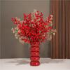 Flores Artificiales Fruta de la Fortuna Flores Falsas Decoración de Sala Decoración Decoración Decoración Decoración Cubo de Acebo de Año Nuevo Regalo de Mudanza