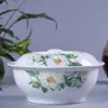 Tigela de cerâmica para uso doméstico, colher, tigela pequena, tigela de arroz, tigela de sopa, tigela de macarrão, prato, prato, louça para combinar gratuitamente, pode ir ao micro-ondas