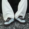 Tuo Pie Sapatos Outono e Inverno Novo Verde Menta Masculino Respirável Versátil Espesso Cor Sólida Tênis de Lona TP1223-5W