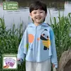 Roupa de Proteção Solar Infantil 2026 Novo Estilo Meninos e Meninas Seda Gelada Anti-UV Leve e Respirável Chapéu de Aba Larga Roupa de Proteção Solar