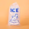 Saco de Gelo Descartável com Cordão Transparente Embalagem para Cubos de Gelo Conservação de Frescor Refrigeração Saco com Cordão Fabricante Atacado
