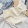 Novedad 2023 Estilo Niñas Algodón Puro Jacquard Bolsita de la Suerte Pequeña Linda Energética Cintura Media Ajustada al Cuerpo Algodón Puro 100% Antibacteriano Entrepierna Bragas