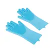 Guantes de silicona para bañar mascotas, guantes de masaje y aseo para perros y gatos, guantes de limpieza y cuidado para mascotas, suministros para mascotas al por mayor