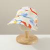 Sombrero de pescador para bebé AliExpress transfronterizo moda pato pintado parte superior vacía sombrero de sol primavera y verano sombrero para niños comercio exterior