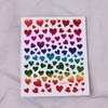 Stickers de San Valentín Stickers de Arte de Uñas de Celebridad de Internet Stickers de Uñas Stickers de Amor Parche para Uñas Calcomanías para la Esquina del Ojo Transfronterizo