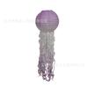 Farol de papel con medusas en degradado de colores de Amazon, decoración de sirena con temática oceánica, adornos colgantes para fiesta de cumpleaños infantil.
