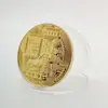 Moeda de Ouro dos EUA Bitcoin Bit Coin Moeda de Ouro Bit B Moeda Estrangeira Moeda Comemorativa Virtual Moeda de Ouro da Fada do Dente