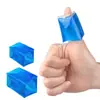 Compressa Quente e Fria de Gel de PVC Conjunto para Dedos pele macia amigável ao toque aquecimento reutilizável conjunto de anéis para cuidado dos dedos