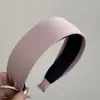 Faixa de Cabelo Larga Estilo Francês Cor Morandi Suave Faixa para Lavar o Rosto Esportiva Cartão de Cabelo Novos Acessórios de Cabelo