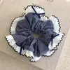 Goma para el pelo Retro Estilo Coreano con Estampado de Leopardo para Mujer, Versátil Nuevo Elástico para el Cabello, Cuerda Grande para Cola de Caballo Baja, Elegante Accesorio para el Cabello
