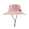 Chapéu de sol impermeável Big Rim ao ar livre Chapéu de sol masculino verão novo Unisex Protetor de sol chapéu de pescador All-match casual Climber Hat Mulheres