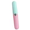 Cuchillo de Fruta de Doble Filo de Acero Inoxidable Cuchillo Pelador Cocina Multiusos Pelador de Fruta Cuchillo Portátil para Exteriores Dos en Uno