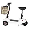 Mini Scooter Eléctrico Delfín Pequeño con Batería Coche Pequeño Plegable con Batería Scooter de Movilidad para el Campus