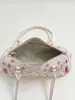 Shuai Mijia 2026 Verão Nova Moda Nicho Bolsa Feminina Casual Elegante Bolsa de Ombro Texturizada Bolsa Almofada
