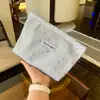 Bolsa de Cosméticos Bordada con Estrella Plateada Ins Bolsa de Almacenamiento Portátil de Gran Capacidad Bolsa de Tocador de Viaje Estilo Simple de Alta Estética para Mujeres