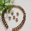 DIY fábrica mayoreo Nepal latón 4*3mm cabeza de monje accesorios con cuentas directo de fábrica