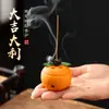 Porta-incienso en forma de nube de incienso de frutas transfronterizo, quemador de incienso creativo de resina, mascota de té, adorno hecho a mano, quemador de incienso, soporte para incienso