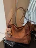 Bolso tote de gran capacidad estilo coreano de moda, nuevo modelo 2026, de alta gama, simple, elegante, bolso de hombro casual, bolso de axila, moderno