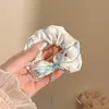 Brillante Coletero Estilo Zhao Lusi para Mujer, Goma para el Cabello de Alta Gama, Cuerda para Moño, Accesorio para el Cabello de Xu Yan