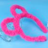 Xin Tian nuevos accesorios para el cabello coreanos clip para el cabello de orejas de gato de felpa transfronterizo diadema de orejas de oso linda suministro