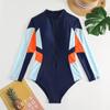 Traje de baño de estilo deportivo nuevo bikini femenino sexy bikini de una pieza estilo europeo y americano traje de baño de comercio exterior transfronterizo al por mayor