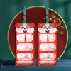 1 Paquete Sobres Rojos Año del Conejo Fiesta de Fin de Año Sobres Rojos de Año Nuevo Estilo Chino Bolsa Plegable de Sobres Rojos Set de Uso Diario para el Hogar