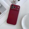 Adecuado para funda de teléfono Apple 18 Liquid iPhone 16 Borde Recto 15 Pro Silicona Promax Protectora 14 Cubierta 13 Funda 17