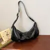 Bolsa Retro de Dumpling Feminina 2026 Nova Tendência Outono Pequena de Nicho Toque de Luxo Grande Capacidade para o Dia a Dia Ombro Único Transversal