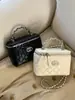 Bolsos de Diseño de Nicho con Bordados de Moda 2025 Nuevo Modelo Bolso de Mano para Mujer Verano Versátil Bolso Cruzado con Cadena Bolso Cuadrado Pequeño