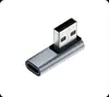 Tipo c adaptador usb 3.1 adaptador lightning interface plugue magnético macho adaptador extensão cotovelo