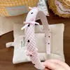Nueva Diadema de Tela de Estilo Coreano para Niños, Tejida a Mano con Cuadros, Diadema Básica Cosida a Mano con Estrella para Niños, Accesorio para el Cabello para Padres e Hijos