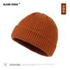 Sombrero Guapi para Hombre Moda Coreana Otoño e Invierno Lana Estudiante Moda Volteado Yuppie Frío Hip Hop Mostrar Cara Sombrero Pequeño de Piso