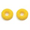 15 mm Simulación de comida y juego Donut Pastel de resina Accesorios DIY Gota Pegamento Carcasa de teléfono móvil Belleza Pendientes hechos a mano Joyería
