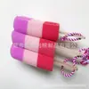 Esponja de Hielo de Empalme Tricolor Personalizada en Masa Cepillo Esponja para Limpieza de Contenedores de Vidrio Esponja de Limpieza con Correa