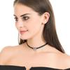 Moda Ruili collar cadena para el cuello femenino sexy cadena de clavícula collar de diamantes en forma de corazón gargantilla correa para el cuello una generación de cabello