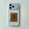 Modelo de Año Nuevo Adecuado para Apple 17Promax Funda de Teléfono con Pegamento de Lámina de Oro para Hacerte Rico Funda Protectora Iphone16 15