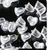Pendientes transfronterizos YB, accesorios de plata de ley s925, tapones para los oídos con hebilla, nuevos tapones de silicona Tremella forzados.