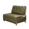 Sofá Cama, Individual, Extensible, Plegable, Doble, para Dormitorio y Sala de Estar, Doble Uso, para Apartamentos Pequeños, Balcón, Multifuncional, Integrado, Estilo Antiguo